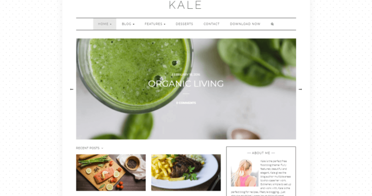 【WordPress】海外テーマ「Kale」に変更